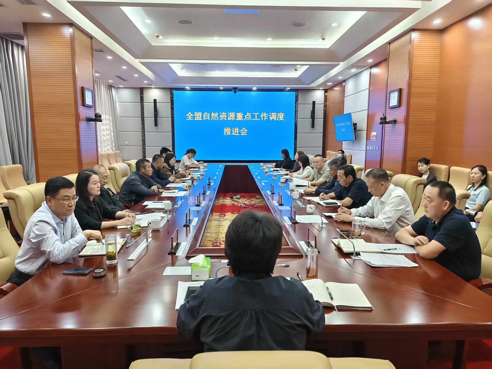 兴安盟自然资源局组织召开全盟自然资源重点工作调度推进会